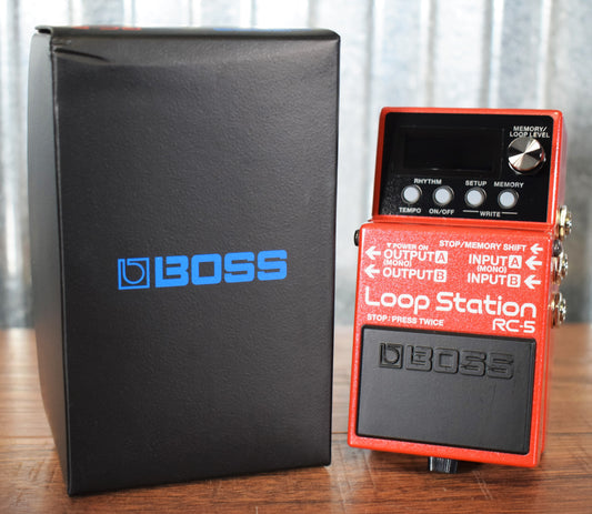 Boss RC-5 Loop Station Guitar & Bass Looper Effect Pedal