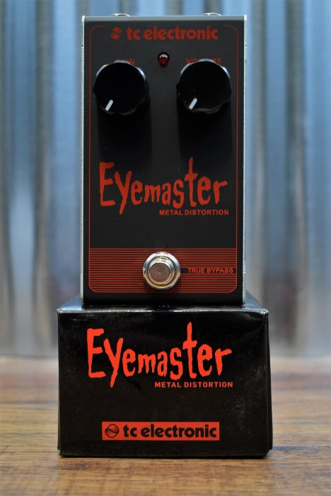 TC Electronic Eyemaster Metal Distortion Guitar Effect Pedal