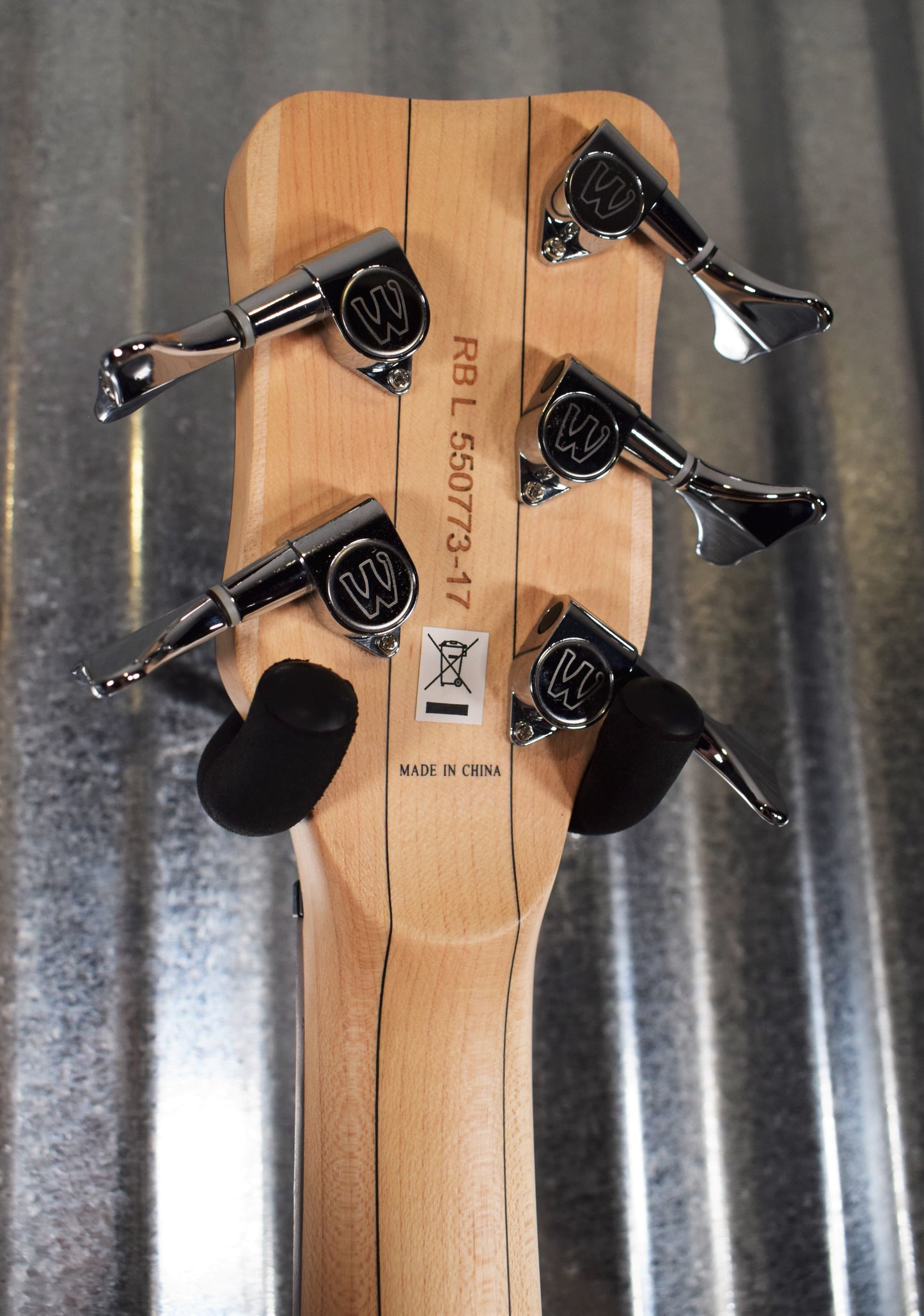 Warwick Rockbass Corvette Classic Almond Sunburst 5 String Bass & Bag #7317