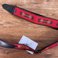 Levy's MSSN80-Red 2" Polypropylene Jacquard Weave Guitar Strap