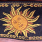 Levy's MPJG-SUN-BLK 2" Sun Design Jacquard Weave Guitar Strap Black