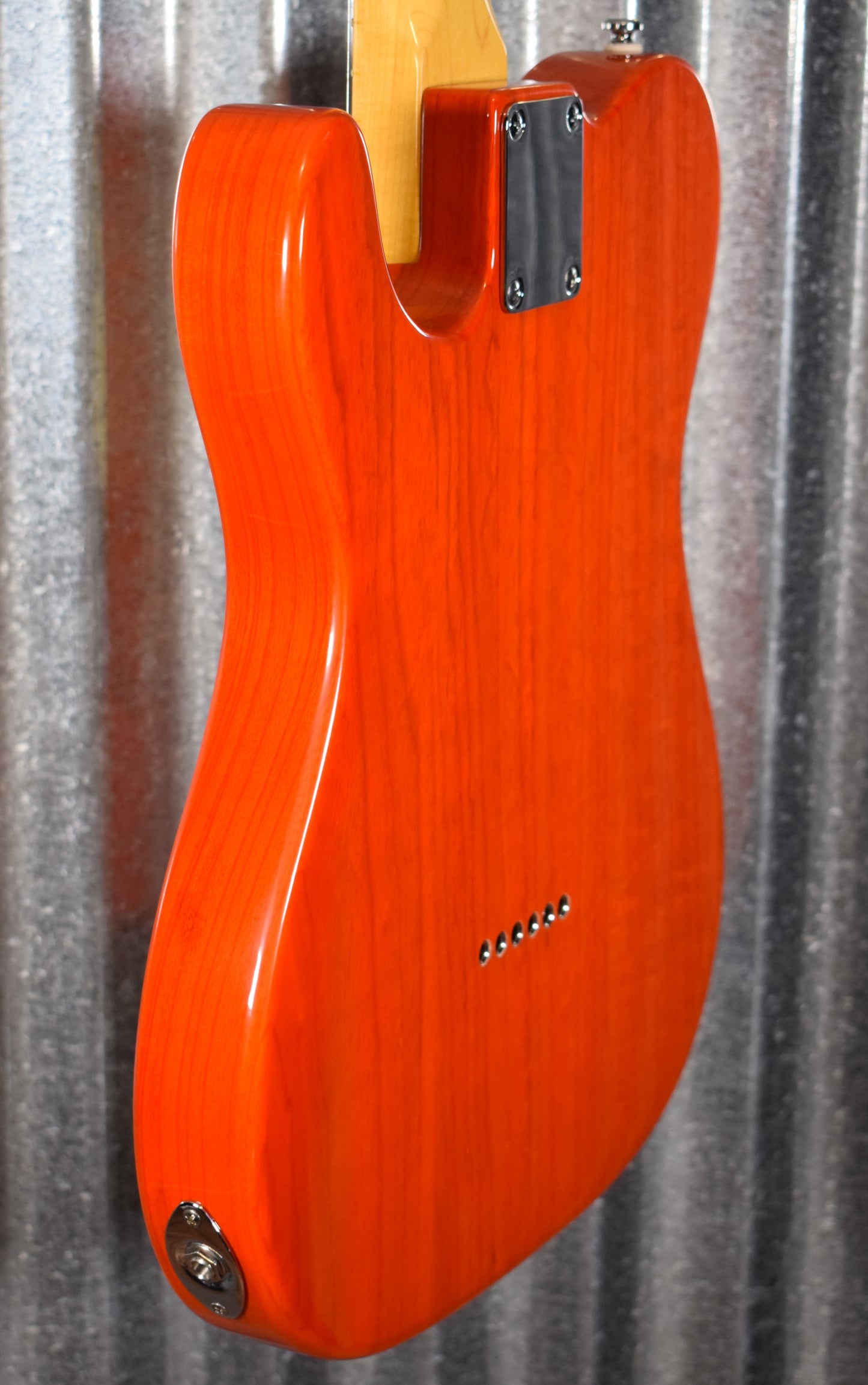 G&L Tribute ASAT Classic Clear Orange Gloss Neck Guitar #5122 Used