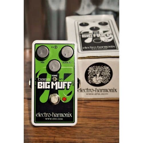 Electro-Harmonix EHX Nano Bass Big Muff Pi Distortion Effect Pedal