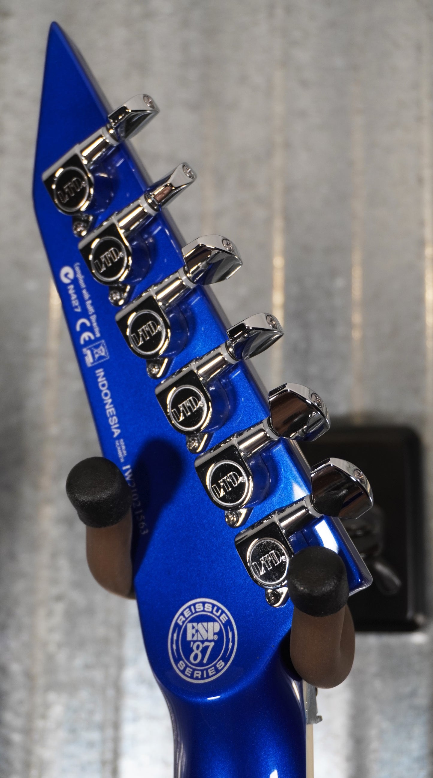 ESP LTD M-1 Custom Dark Blue Guitar LM1CTM87DMB #1563