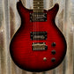 Hamer Archtop Flame Dark Cherry Wilkinson Tremolo Guitar SATFW-DCB #1101