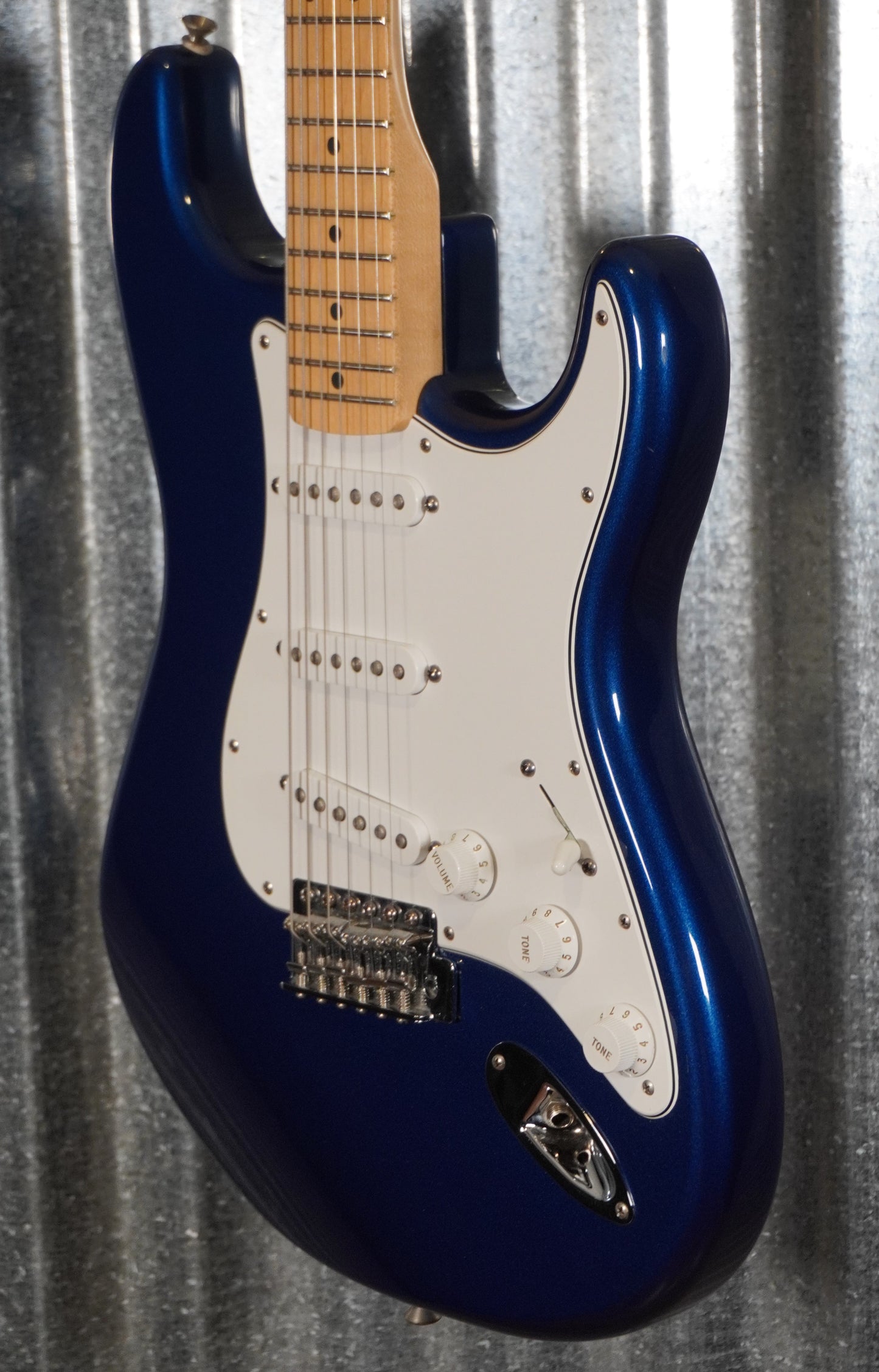 Fender MIM 2007 Standard Stratocaster Electron Blue Guitar & Case #5517 Used