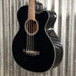 Takamine GB30CE BLK 4 String Acoustic Electric Bass Black #2394 Used