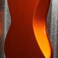G&L USA Fullerton Deluxe Fallout 4 String Short Scale Bass Tangerine & Bag #0237