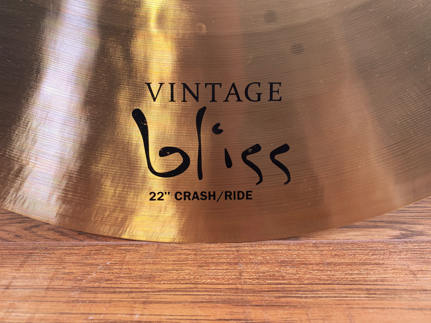 Dream Cymbals VBCRRI22 Vintage Bliss Hand Forged & Hammered 22" Crash Ride