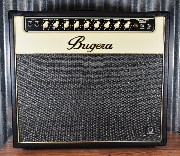 Bugera V55 Infinium 55 Watt 1x12" 2 Channel & Reverb Tube Guitar Combo Amplifier