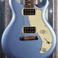 PRS Paul Reed Smith SE Mira Frost Blue Metallic Guitar & Bag #4570