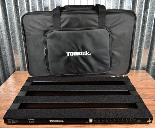 TourTek PB1911 20 Output Rechargeable Powered Guitar Effect Pedalboard & Bag