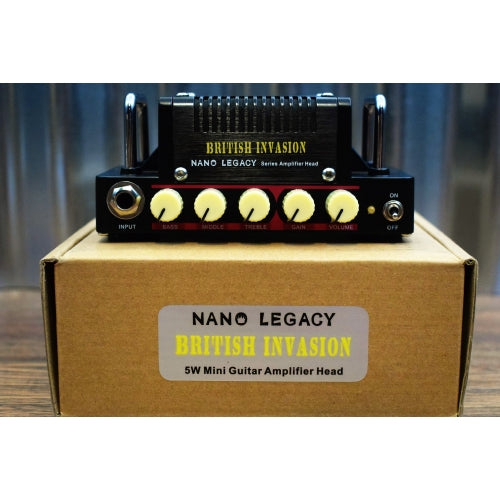 Hotone Legacy Nano Series British Invasion 5 Watt Class AB Mini  Guitar Amplifier