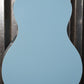 Ortega RGA-SKY Gaucho Nylon String Parlor Guitar Sky Blue Guitar & Bag #0094