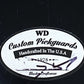 WD Music Custom Pickguard For Fender Modern Player Telecaster Thinline Deluxe Black