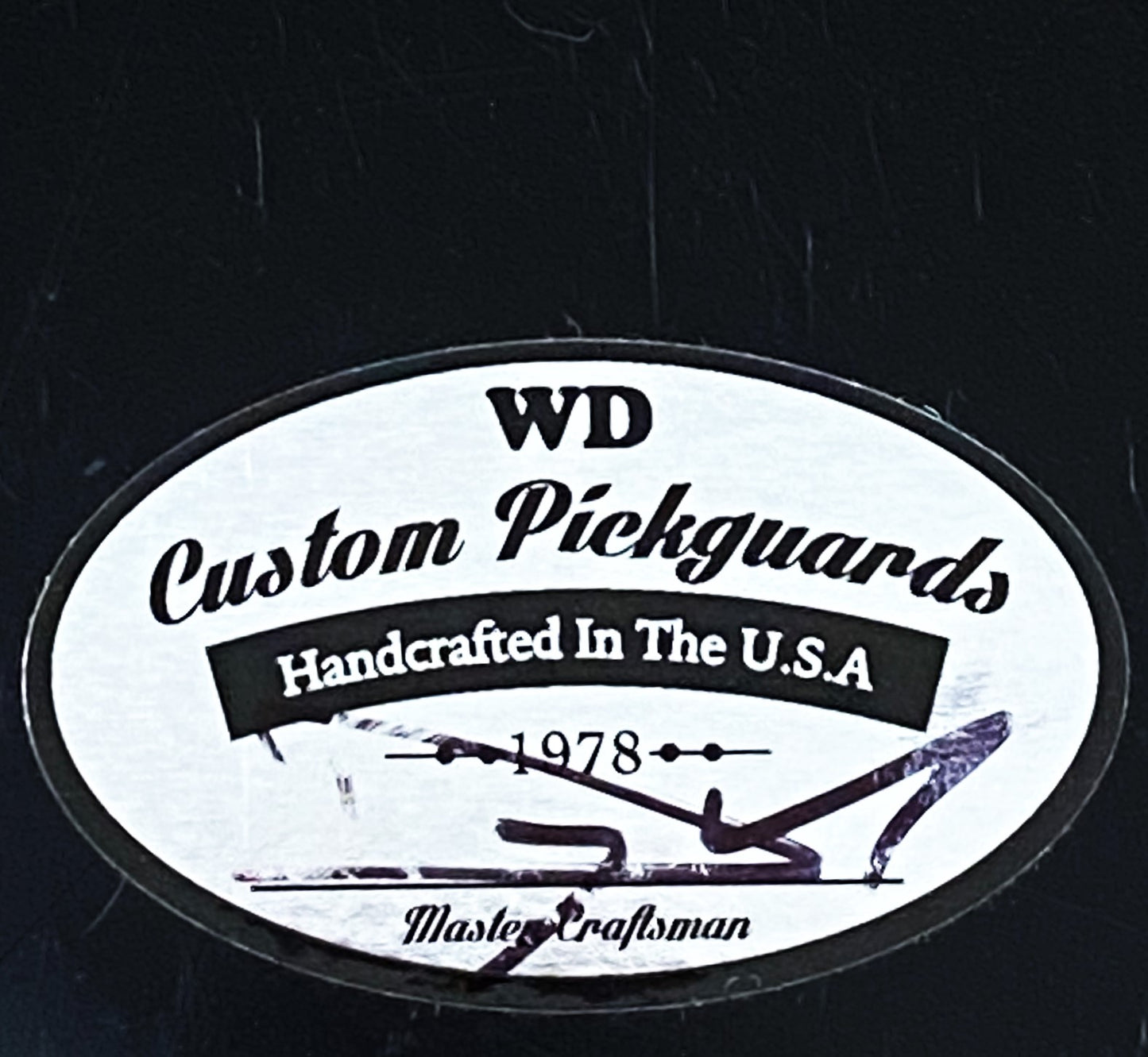 WD Music Custom Pickguard For Fender Modern Player Telecaster Thinline Deluxe Black