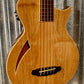 ESP LTD TL-5 Spalted Maple Thinline 5 String Acoustic Electric Bass LTL5SMNAT & Case #2224