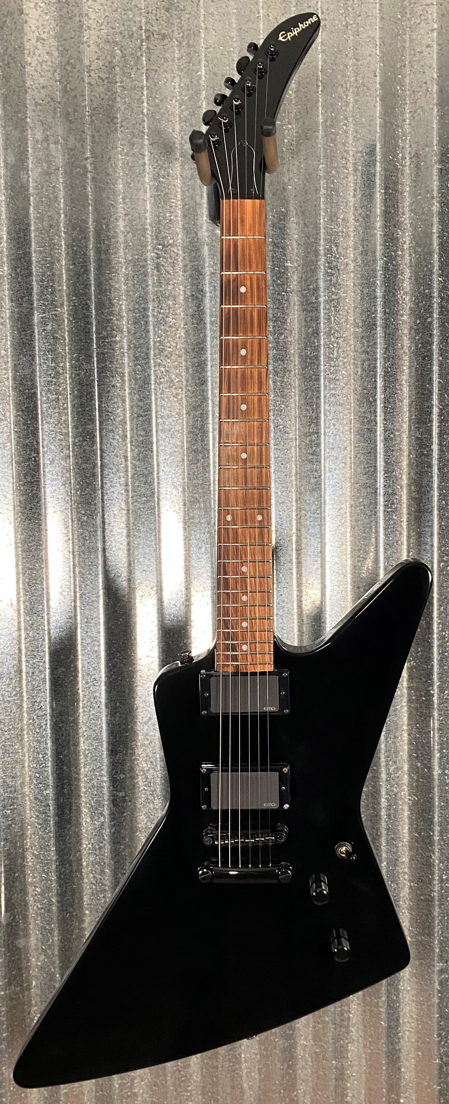 Epiphone Limited Edition Custom Shop '84 EX Explorer Black Guitar