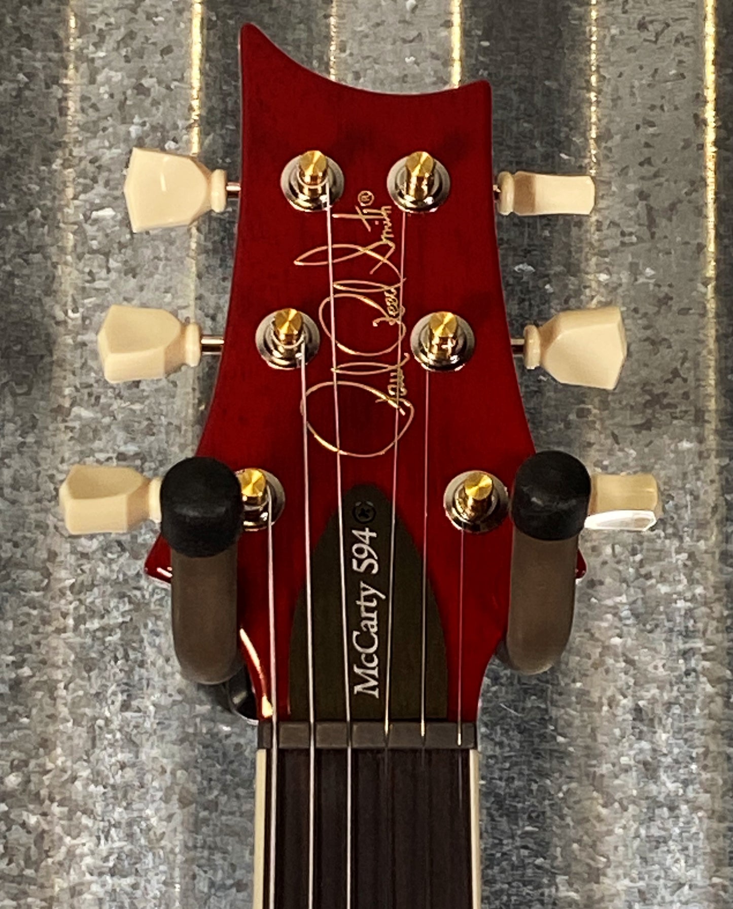 PRS USA S2 McCarty Thinline 594 Vintage Cherry Guitar & Gig Bag #5323