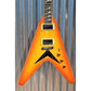 Hamer Vector Mahogany Flying V Cherry Sunburst Electric Guitar & Bag #2292