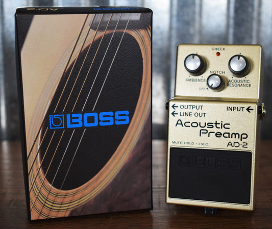 Boss AD-2 Acoustic Preamp Guitar Effect Pedal