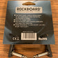 Warwick Rockboard Flat Patch Guitar Bass Pedalboard Cable 10 cm 3.94" Black 3 Pack