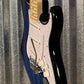 G&L USA Fullerton Deluxe S-500 Blueburst Guitar & Bag S500 #7185