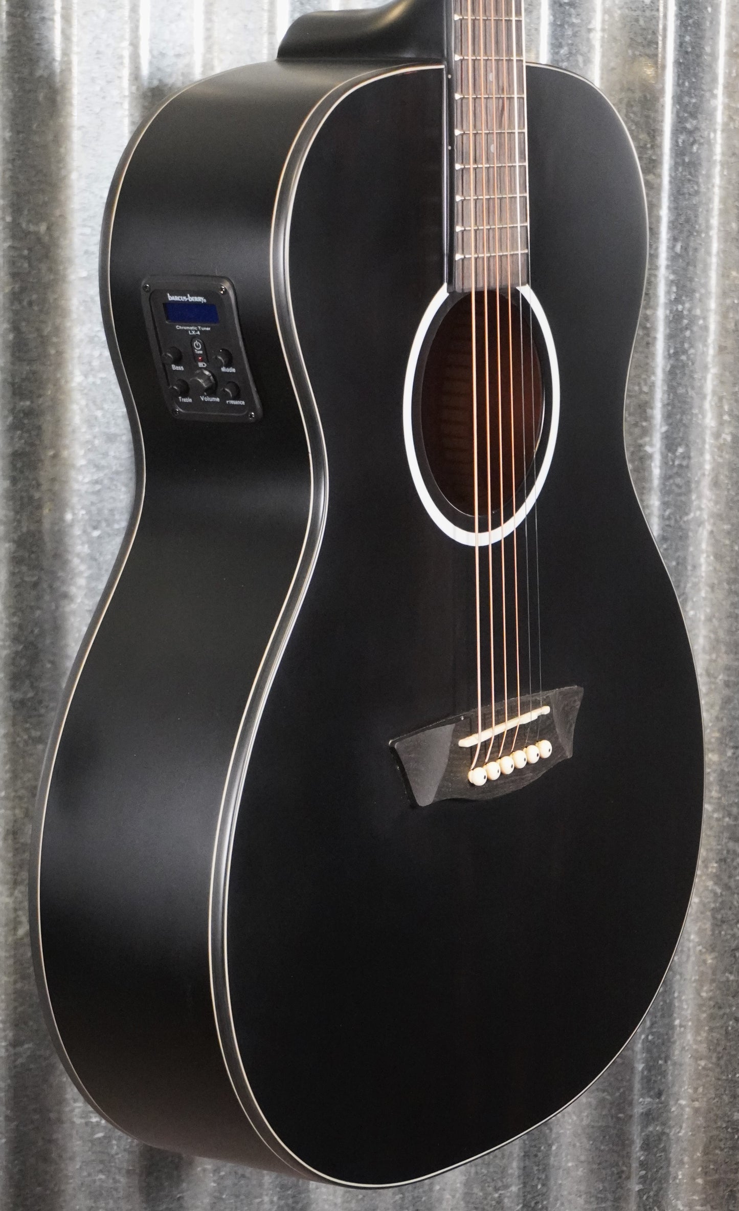 Washburn Deep Forest Ebony FE Acoustic Electric Guitar DFEFE-U #5958