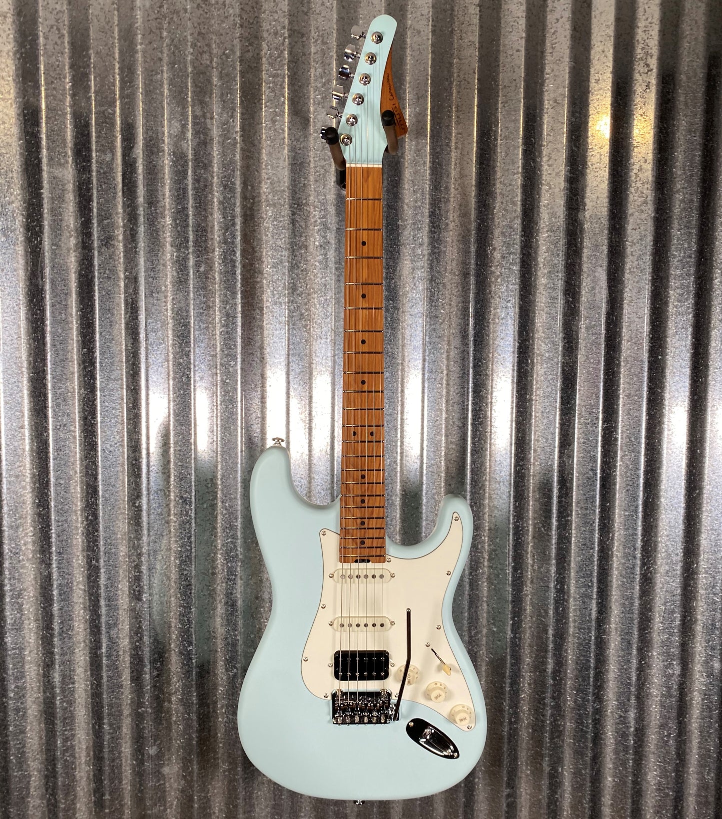 Musi Capricorn Classic HSS Stratocaster Matte Baby Blue Guitar #5100 Used