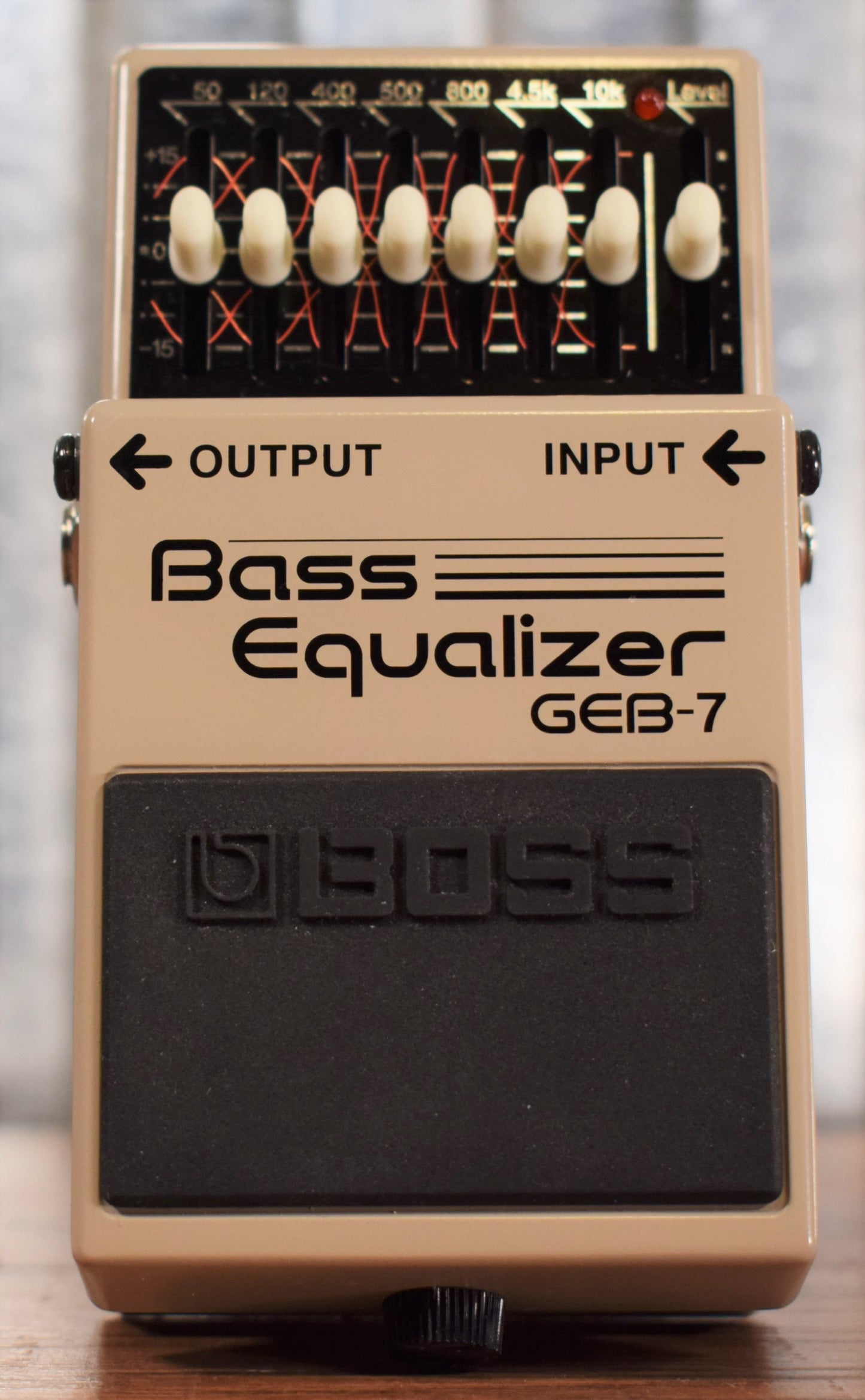 Boss GEB-7 Bass Equalizer Effect Pedal Used