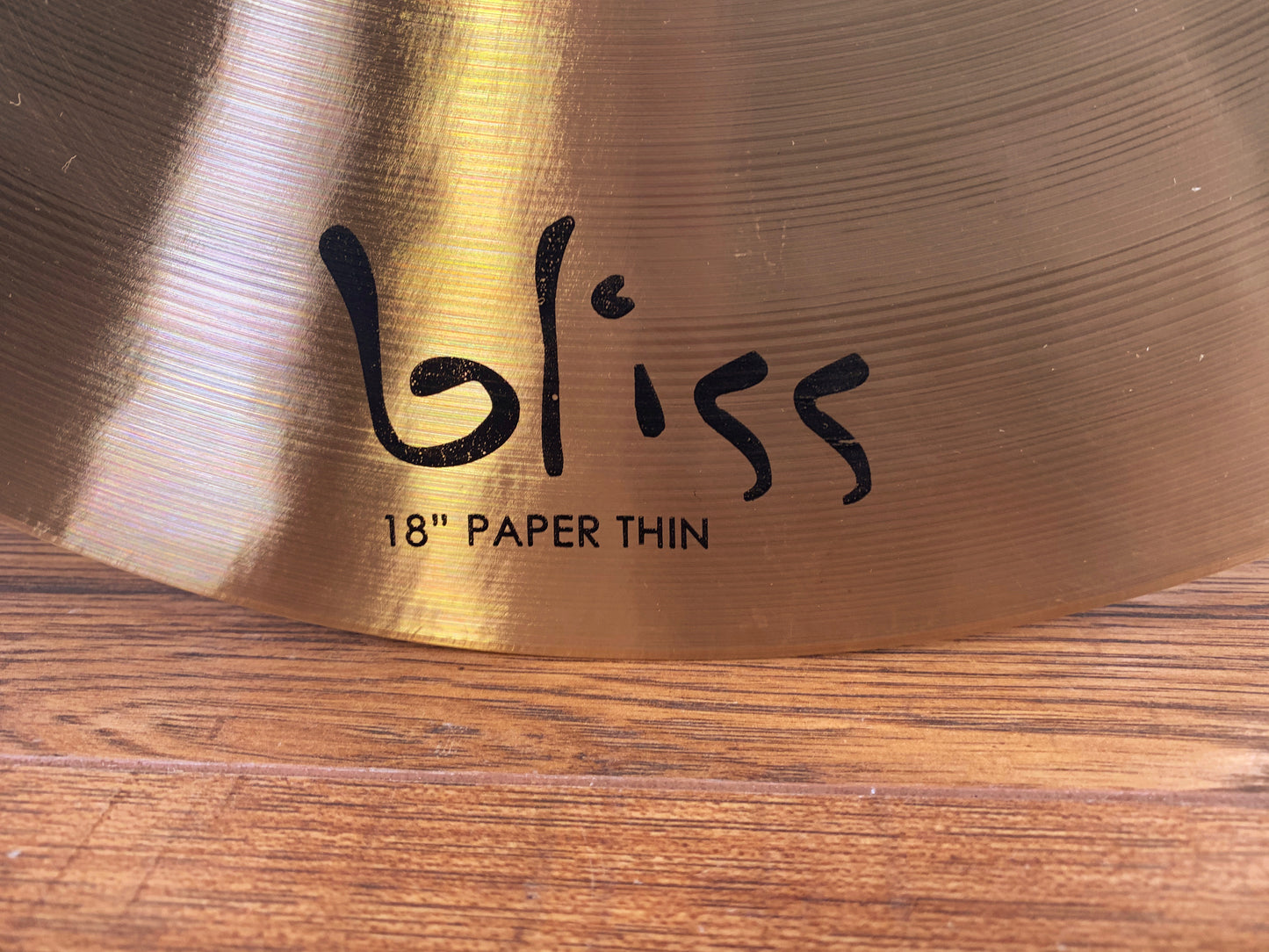Dream Cymbals BPT18 Bliss Hand Forged & Hammered 18" Paper Thin Crash Demo