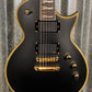 ESP LTD EC-1000 Eclipse EMG Vintage Black Guitar LEC1000VB #0219 Used