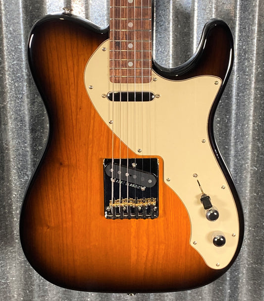 G&L USA Limited Edition ASAT Classic Thinline Semi Hollow Autumn Burst Guitar & Bag #4173