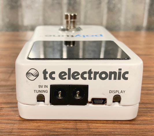 TC Electronic Polytune 3 Chromatic Tuner with Bonafide Buffer Guitar Effect Pedal Used