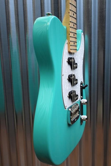 G&L Guitars USA Custom ASAT Z3 Belair Green Electric Guitar & Case NOS 2016 #537