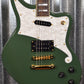 D'Angelico Deluxe Bedford Offset Army Green Guitar & Case #0630