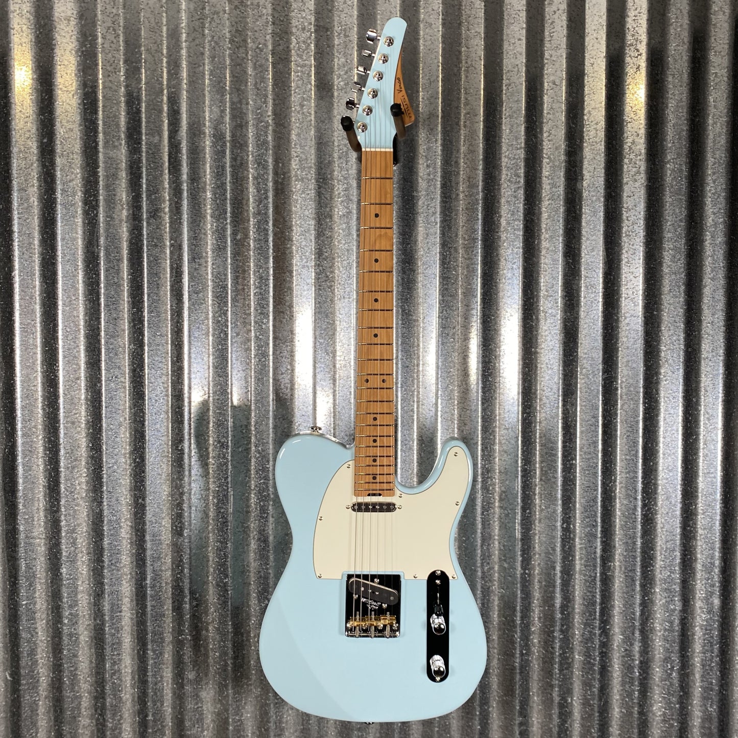 Musi Virgo Classic Telecaster Baby Blue Guitar #0620 Used