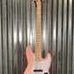 G&L USA JB5 Shell Pink 5 String Bass JB-5 & Case #7293
