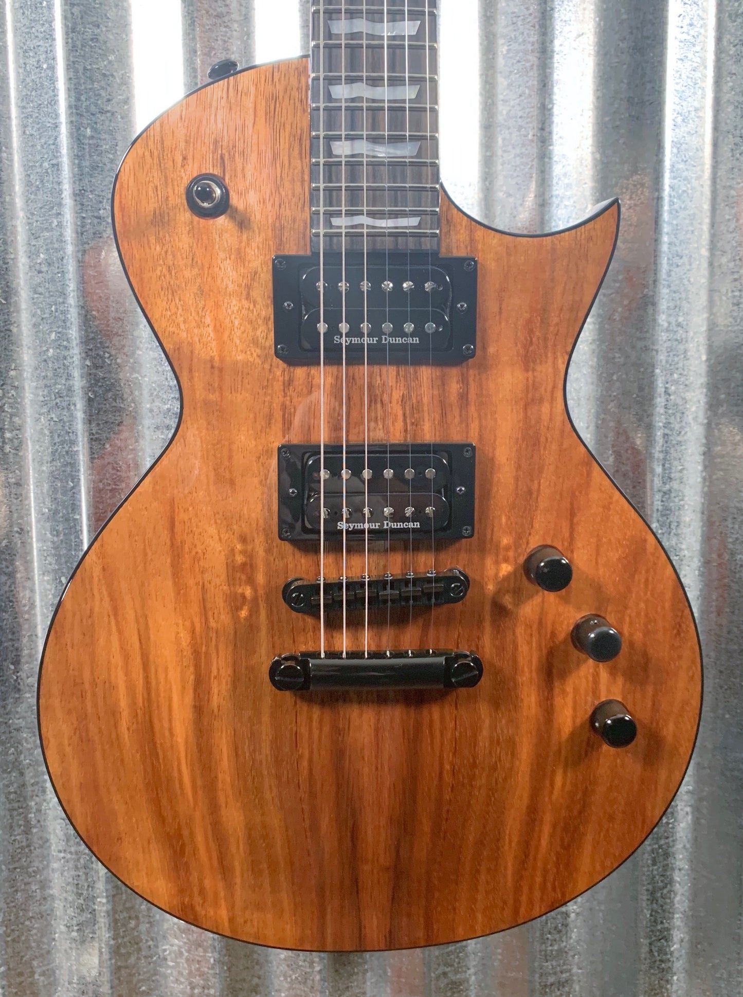 ESP LTD EC-1000 KOA Guitar & Bag LEC1000KNAT #0593