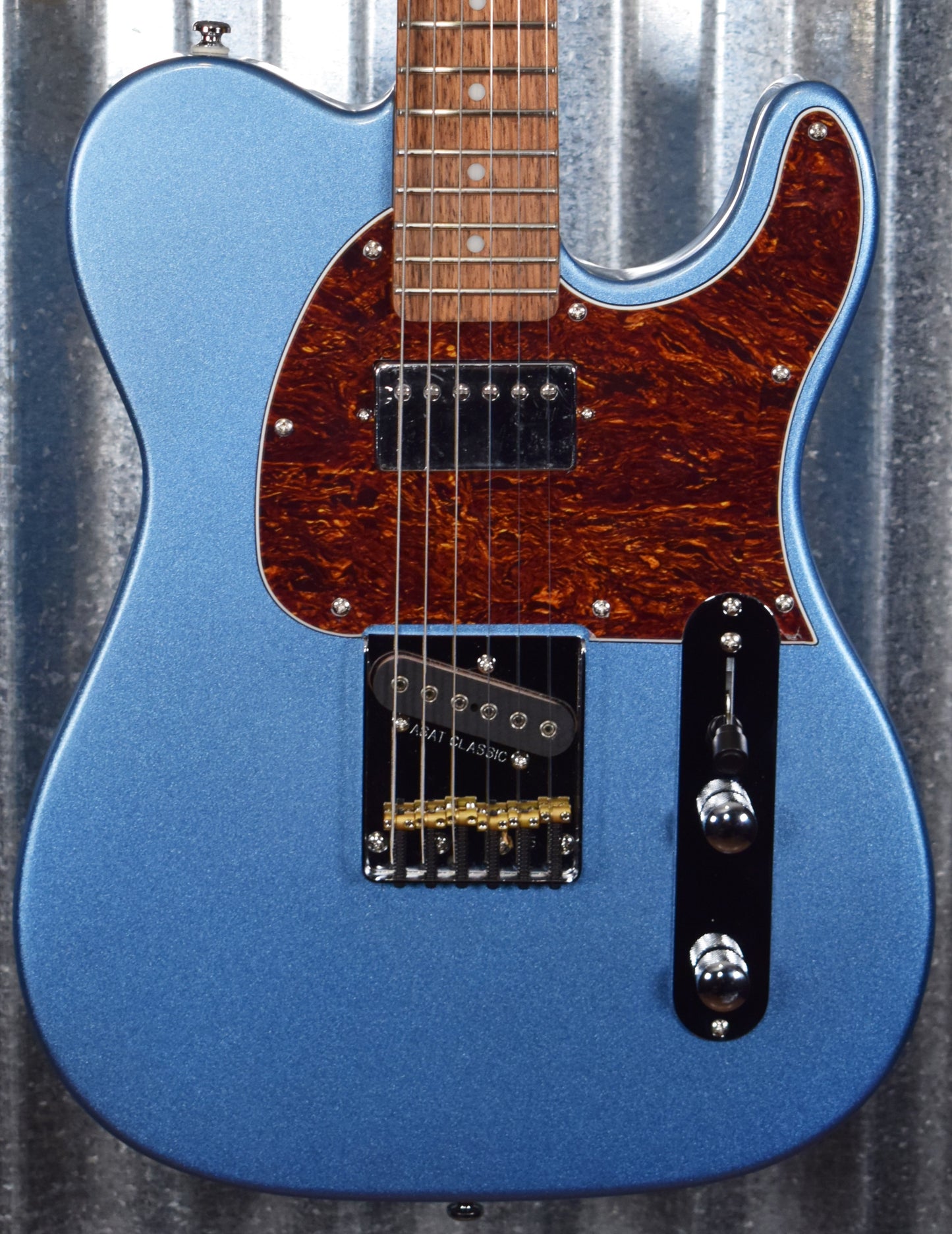 G&L Tribute ASAT Classic Bluesboy Lake Placid Blue Guitar #9387 Used