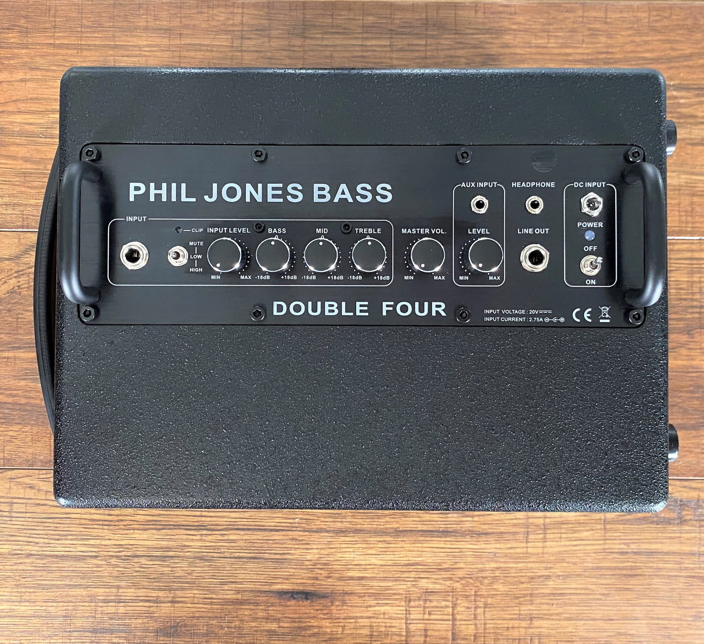 Phil Jones Bass BG-75 Double 4 70 Watt 2x4"  Micro Bass Amplifier Combo Black