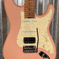 Musi Capricorn Classic HSS Stratocaster Matte Shell Pink Guitar #5029 Used