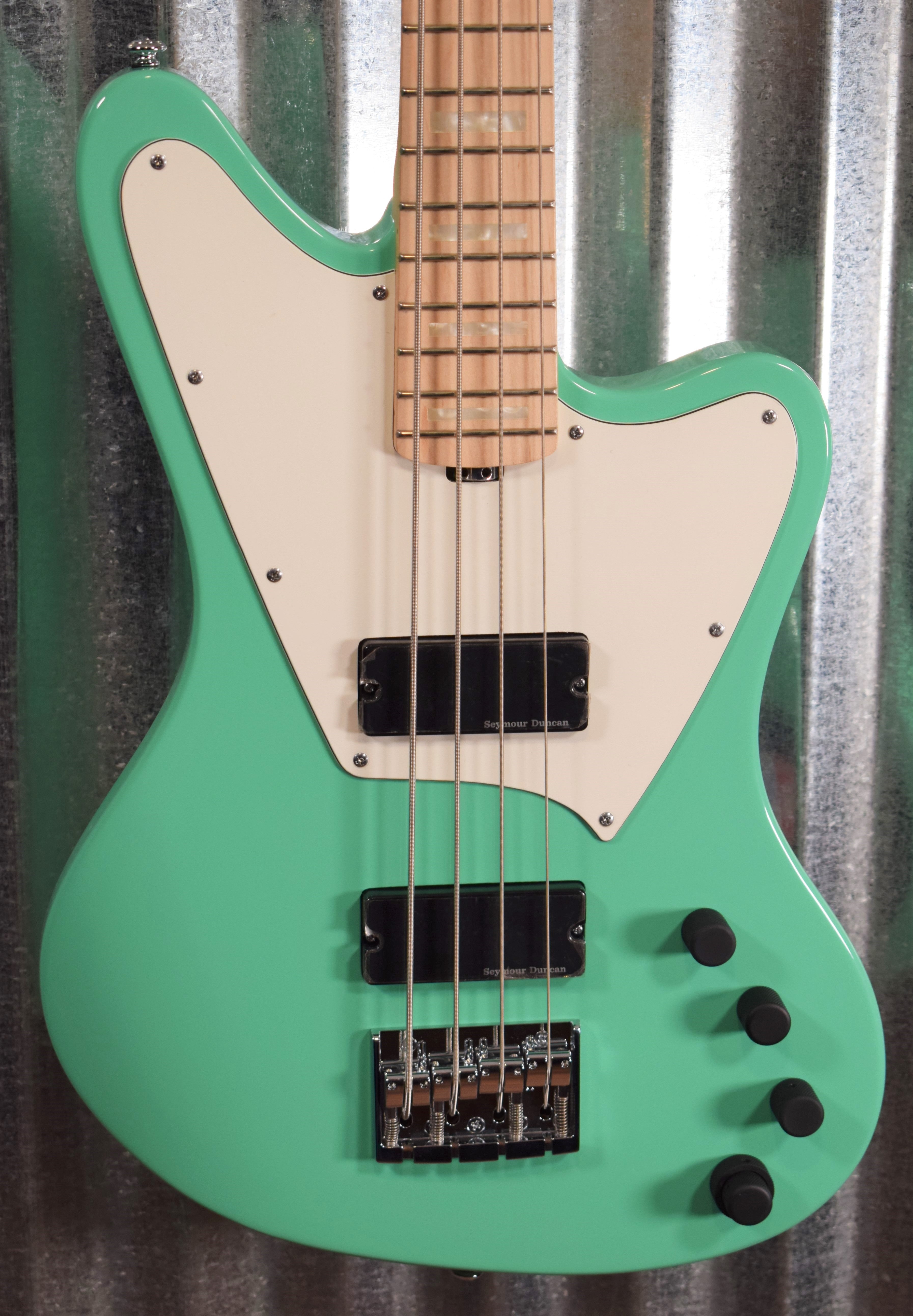 ESP LTD GB-4 4 String Seafoam Green Seymour Duncan Bass ESP LTD GB-4 4 String Seafoam Green Seymour Duncan Bass