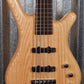 Warwick German Pro Series Corvette 5 String Active Bass Natural Ash & Bag #9020