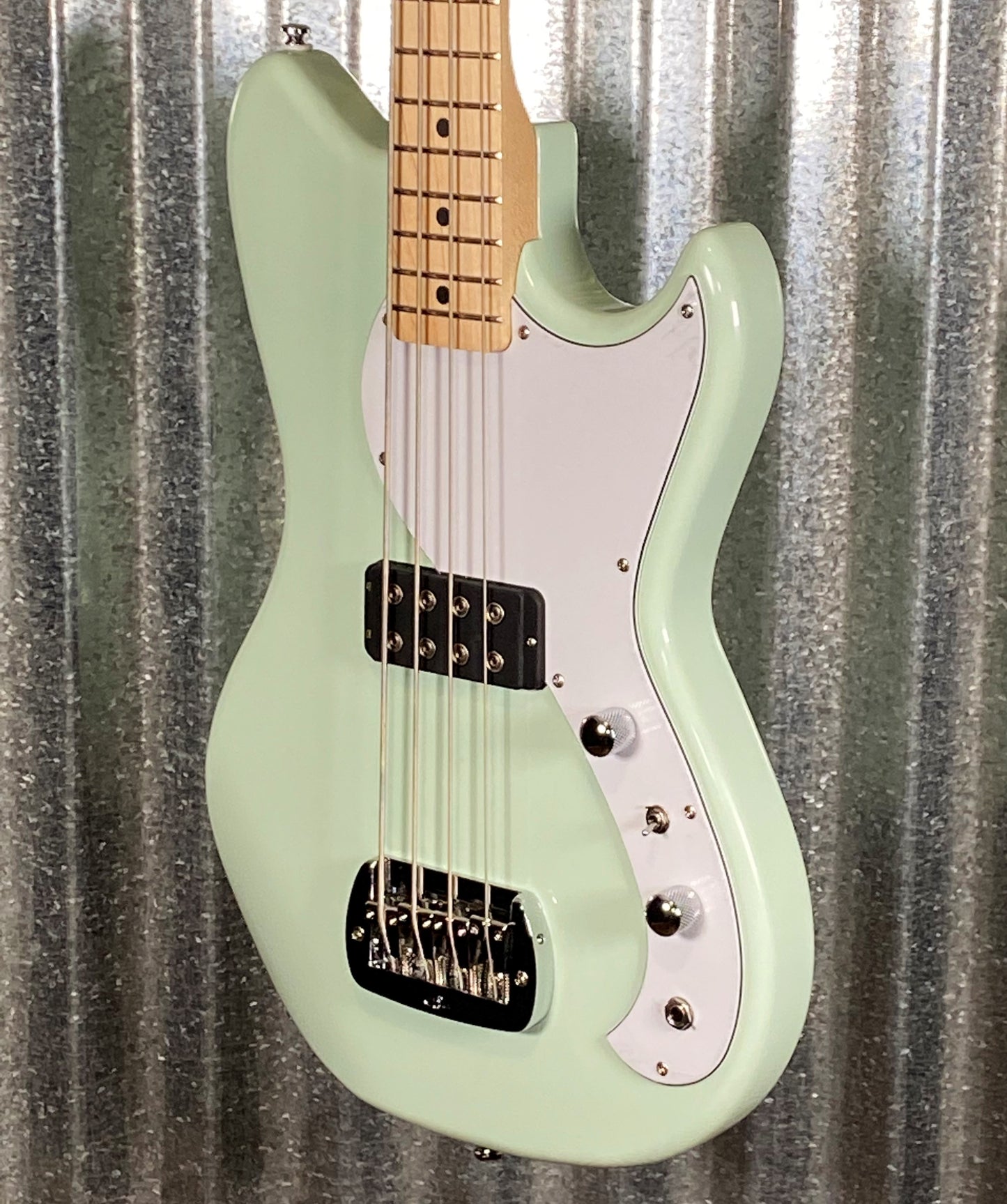 G&L Guitars Tribute Fallout Bass Short Scale 4 String Surf Green #2159