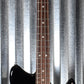 G&L Guitars Tribute Fallout Bass Short Scale 4 String Jet Black #0541 Demo