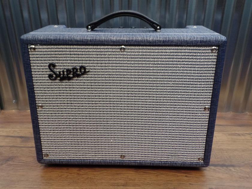 Supro USA 1622RT Tremo-Verb All Tube 25 Watt 1x10 Combo Amplifier #0747