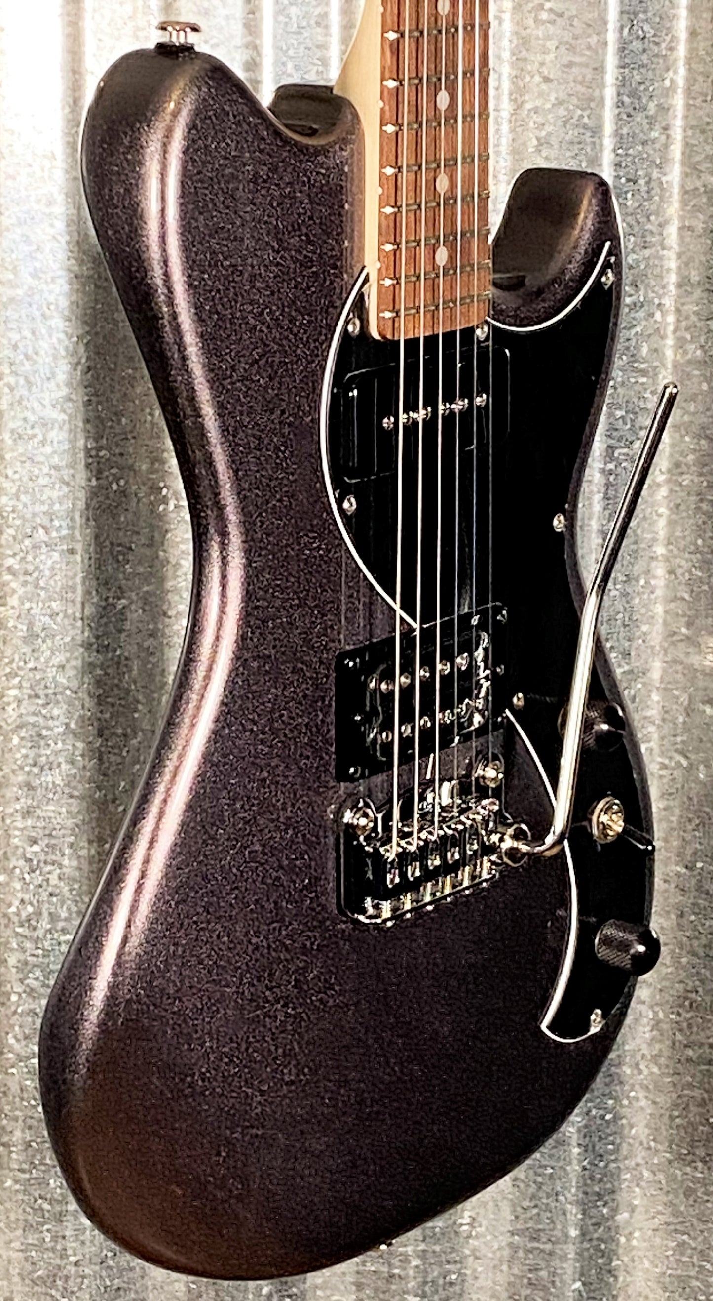 G&L USA Fallout Graphite Metallic Guitar & Case #5187