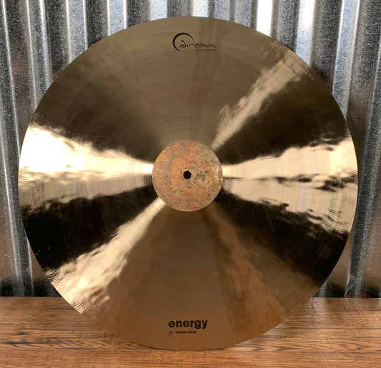 Dream Cymbals ECRRI21 Energy Series Hand Forged & Hammered 21" Crash Ride Demo