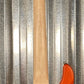 G&L USA Kiloton 5 Clear Orange Frost 5 String Bass & Case #2135
